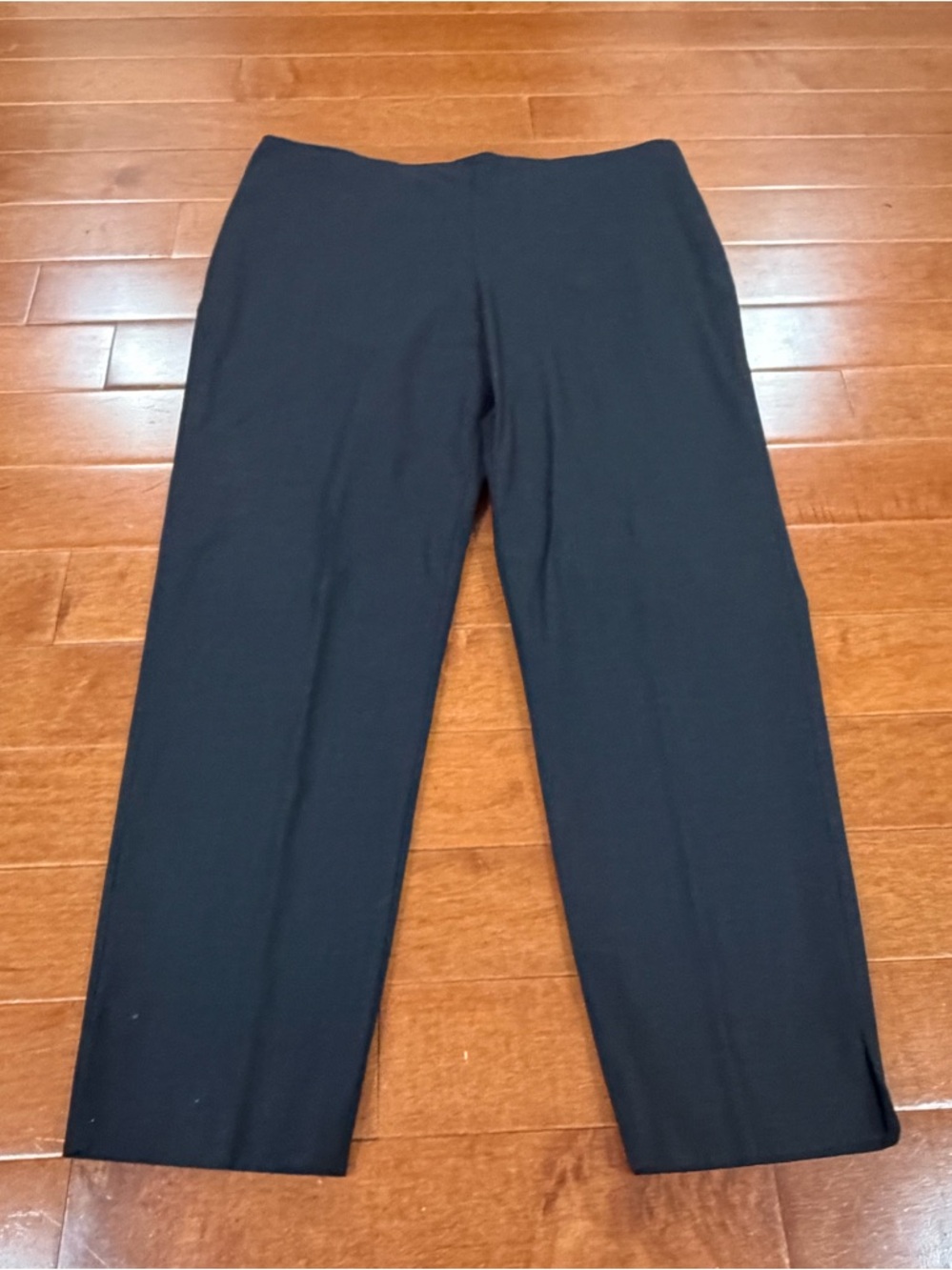 Brunello Cucinelli Gray Wool Blend Side Waist Zip Ankle Pants Sz. 52 (XL)